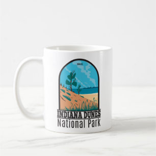 Indiana Dunes Nationalpark Vintage Kaffeetasse