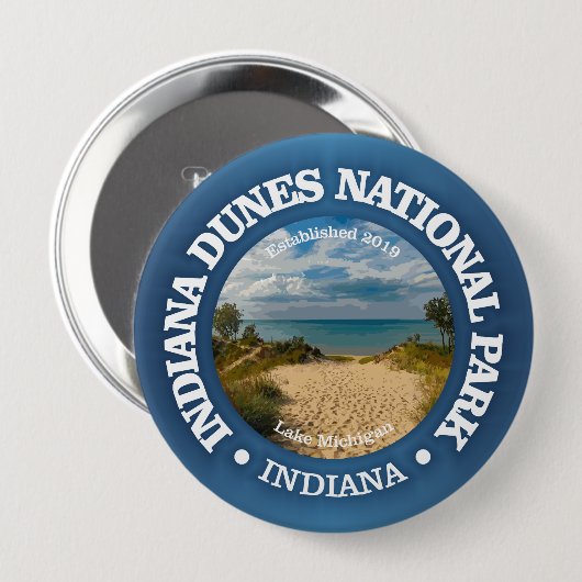 Indiana Dunes NP2 Button (Vorne & Hinten)