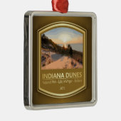 Indiana Dunes NP (PF1) Ornament Aus Metall (Rechts)