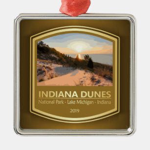 Indiana Dunes NP (PF1) Ornament Aus Metall
