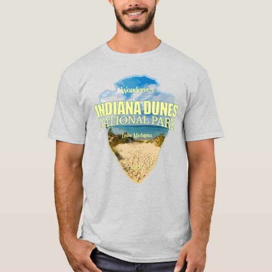 Indiana Dunes NP (Pfeilspitzen) T-Shirt (Vorderseite)