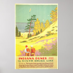 Indiana Dunes Staat Park Poster