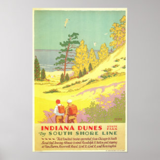 Indiana Dunes Staat Park Poster