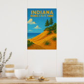 Indiana Dunes Staat Park V01 Poster (Küche)