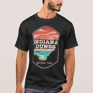 Indiana Dunes US Staaten Indiana Park Tourist Trai T-Shirt