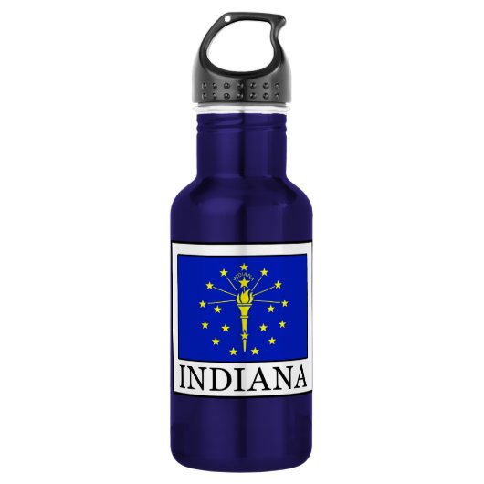Indiana Edelstahlflasche (Vorderseite)