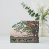Indiana Farm Postkarte (Stehend Vorderseite)