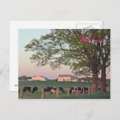Indiana Farm Postkarte (Vorne/Hinten)