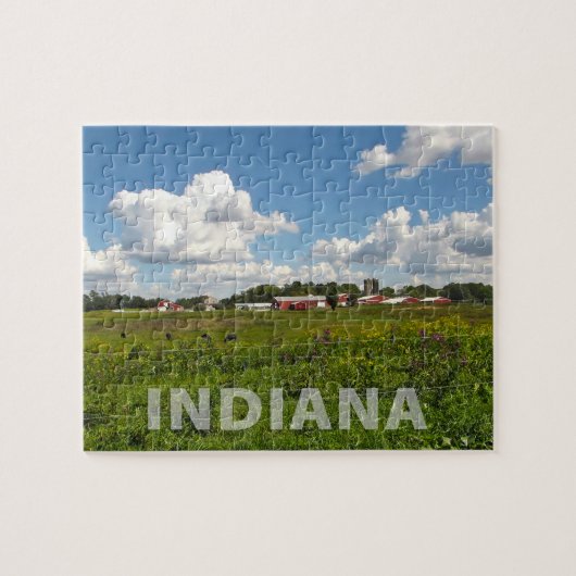 Indiana Farm Puzzle (Horizontal)
