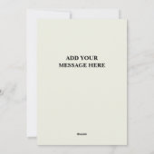 Indiana Feiertagskarte (Rückseite)