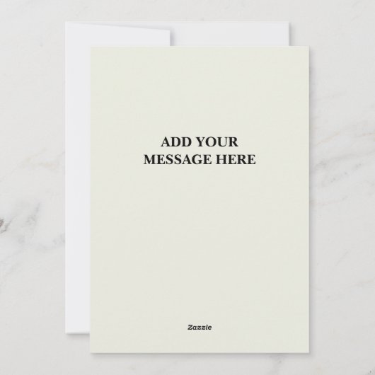 Indiana Feiertagskarte (Rückseite)