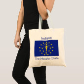 Indiana Flag Bag Tragetasche (Vorderseite (Produkt))