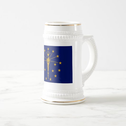 INDIANA FLAG BIERGLAS (VorderseiteRechts)
