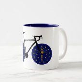 Indiana Flag Cycling Zweifarbige Tasse (VorderseiteRechts)