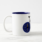Indiana Flag Cycling Zweifarbige Tasse (Links)
