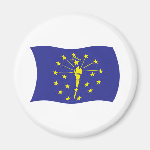 Indiana Flag Magnet