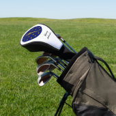 Indiana Flag & Mit Monogramm Golf Clubs decken die Headcover (In SItu)