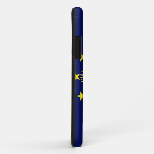 Indiana-Flagge Case-Mate iPhone Hülle (Hinten/Rechts)