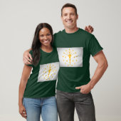 Indiana-Flagge des Staates 2 T-Shirt (Unisex)