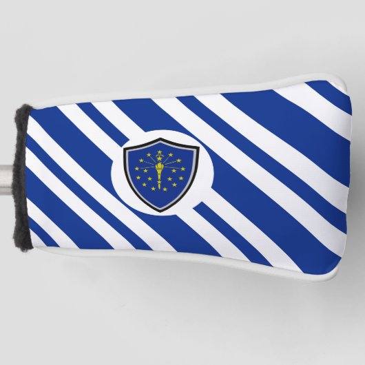Indiana-Flagge Golf Headcover (Vorderseite)