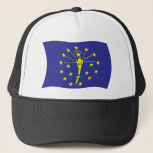 Indiana-Flaggenhut Truckerkappe