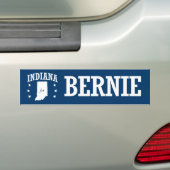 INDIANA FÜR BERNIE-SANDPAPIERSCHLEIFMASCHINEN AUTOAUFKLEBER (Auf Auto)
