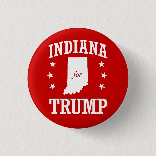 INDIANA FÜR TRUMP BUTTON (Vorderseite)