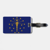 Indiana Gepäckanhänger (Rückseite horizontal)