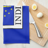 Indiana Geschirrtuch (Viertel Falte)