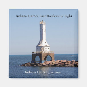 Indiana Harbour East Breakwater Light Magnet