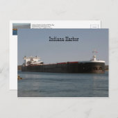 Indiana Harbour Postkarte (Vorne/Hinten)
