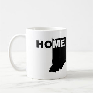 Indiana-Heimat fern der Heimat-Tasse oder Reisebec Kaffeetasse