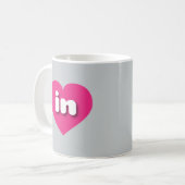 Indiana-Herz - I Liebe Kaffeetasse (Vorderseite Links)