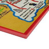Indiana Hoosier Karte Schneidebrett (Ecke)