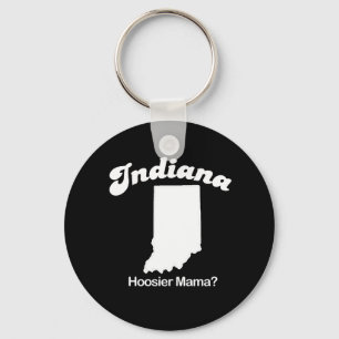 Indiana - Hoosier Mama T - Shirt Schlüsselanhänger