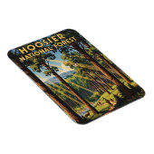Indiana Hoosier National Forest Travel Magnet (Rechte Seite)