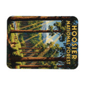 Indiana Hoosier National Forest Travel Magnet (Horizontal)