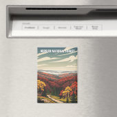 Indiana Hoosier National Forest Travel Magnet (In Situ (Geschirrspüler))