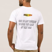 Indiana-Hund T-Shirt (Rückseite)