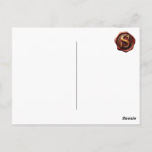 Indiana | Hyper-Realistisches Staat Postkarte (Rückseite)