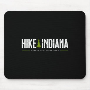 Indiana In Turkey Run State Park Wanderung Baum Re Mousepad