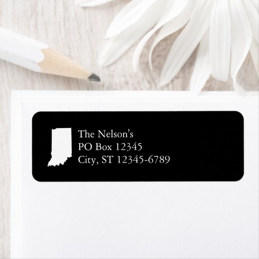 Indiana in Weiß und Schwarz (Insitu)