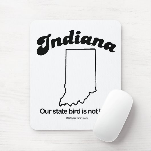 INDIANA - "INDIANA-STAATS-MOTTO" T - Shirts und Mousepad (Mit Mouse)