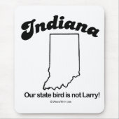 INDIANA - "INDIANA-STAATS-MOTTO" T - Shirts und Mousepad (Vorne)