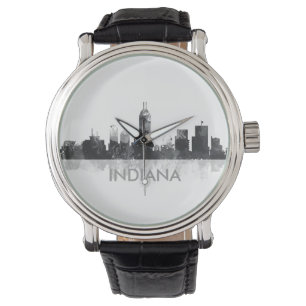 INDIANA, INDIANAPOLIS SKYLINE - Sehen Armbanduhr