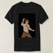 Indiana Jones Illustration Fotografy Print.png T-Shirt (Design vorne)