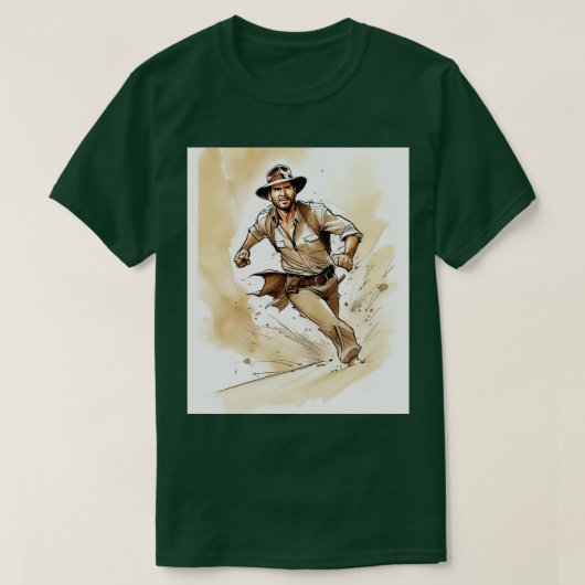 Indiana Jones Quick sand TShirt (Design vorne)