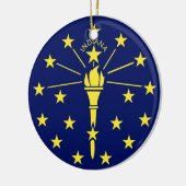 Indiana Keramik Ornament (Links)