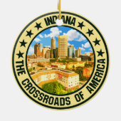 Indiana Keramik Ornament (Hinten)