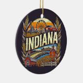 Indiana Keramik Ornament (Rechts)